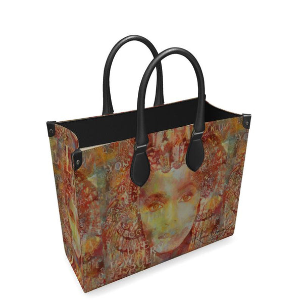 Queen of the Nile Leather Shopper