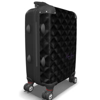 Black Diamond Pattern Suitcase