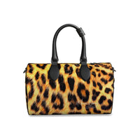 Leopard Skin Pattern Duffle Bag